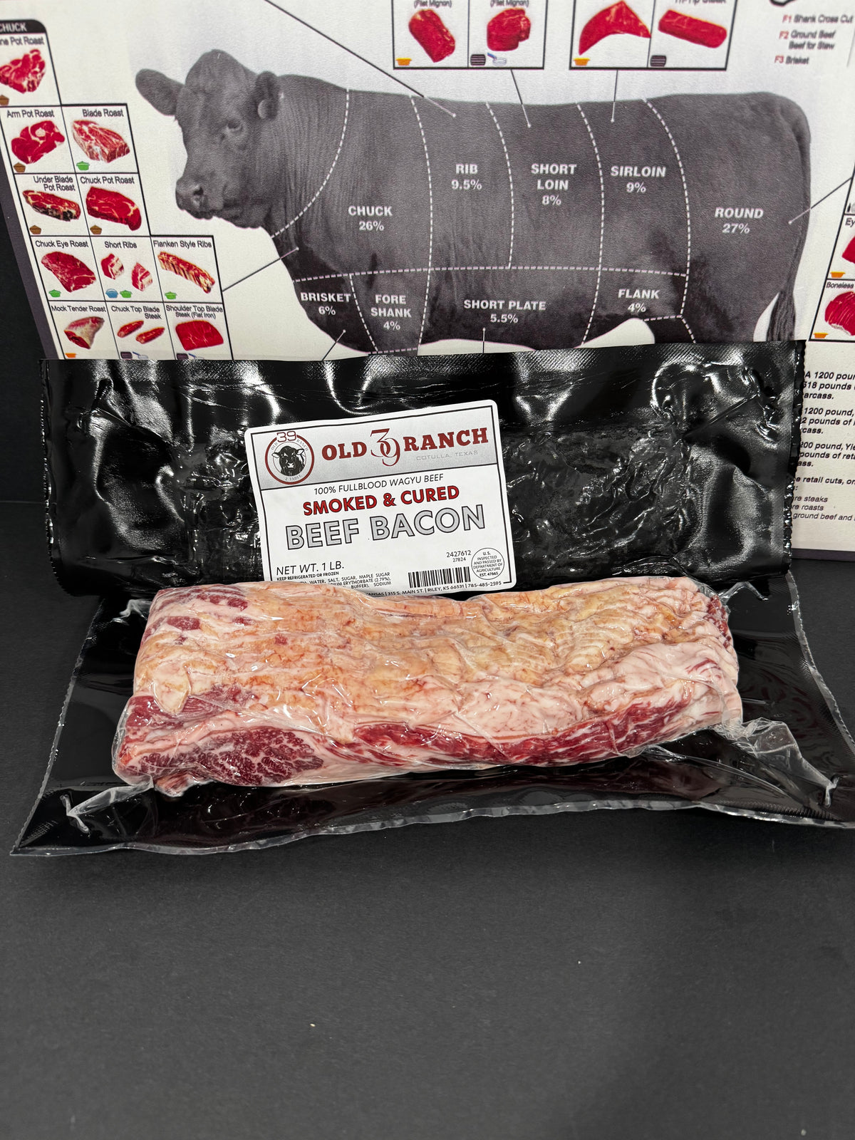 Beef Bacon 1lbs