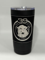 20oz Leather wrapped Tumbler